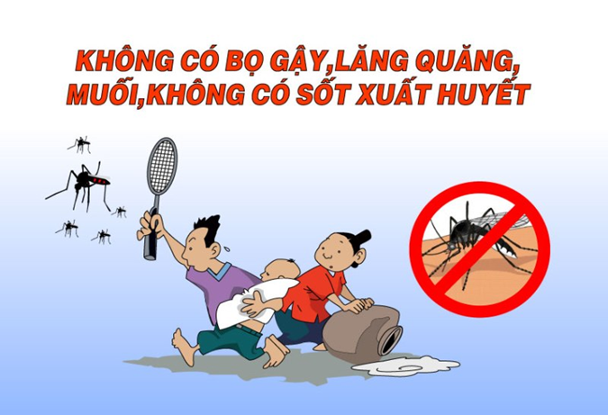 Tuyên truyền phòng chống bệnh dịch sốt xuất huyết
